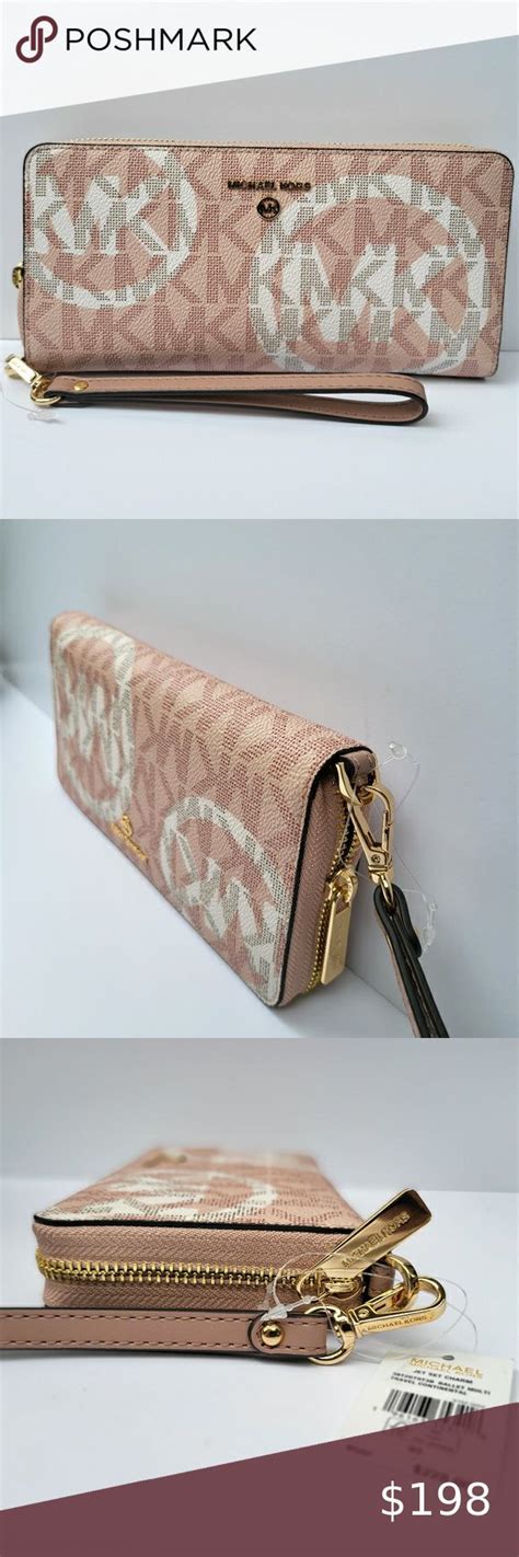 michael kors ballet safiano leather jewel crystal